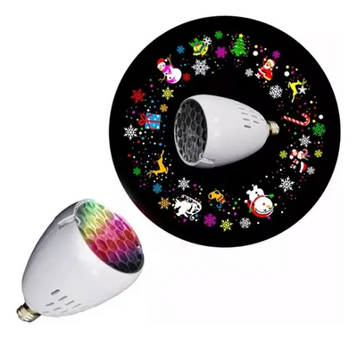 Projection lamp for Christmas tree, LED ball