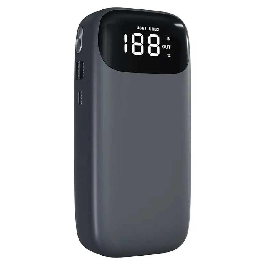 Green Lion Flex Power Jumper and Power Bank 10000mAh - Gray