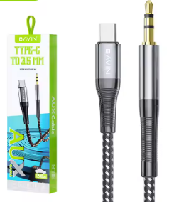 Bavin AUX-32 3.5 Pin To TYPE C Cable