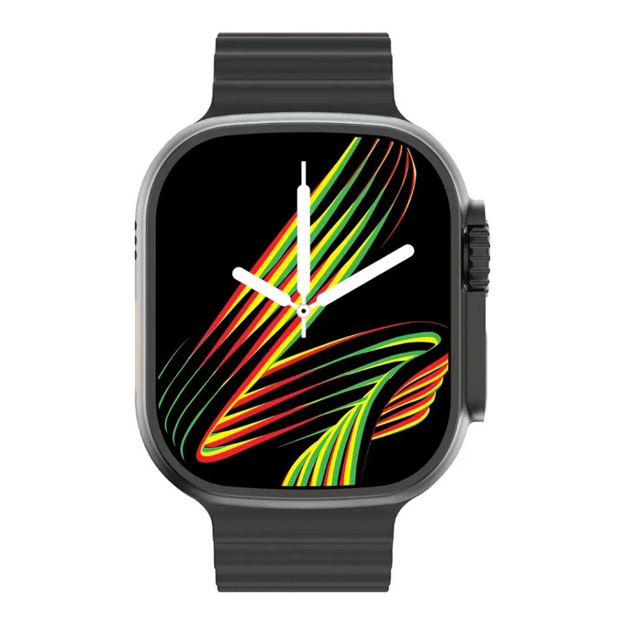 Green Lion Communicate Ultra Smartwatch-Black/ Silver