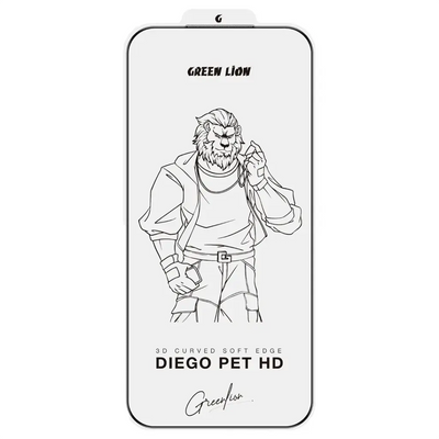 Green Lion Diego Pet HD Screen Protector for iPhone 17 Pro / Pro Max; 16 promax - Clear