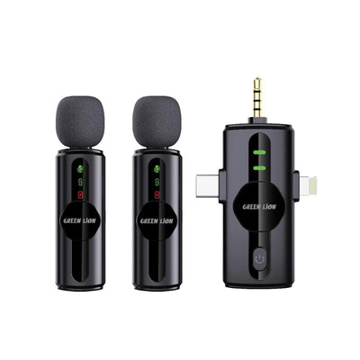 GREEN LION GM-80X MICROPHONE 3 IN 1 - BLACK