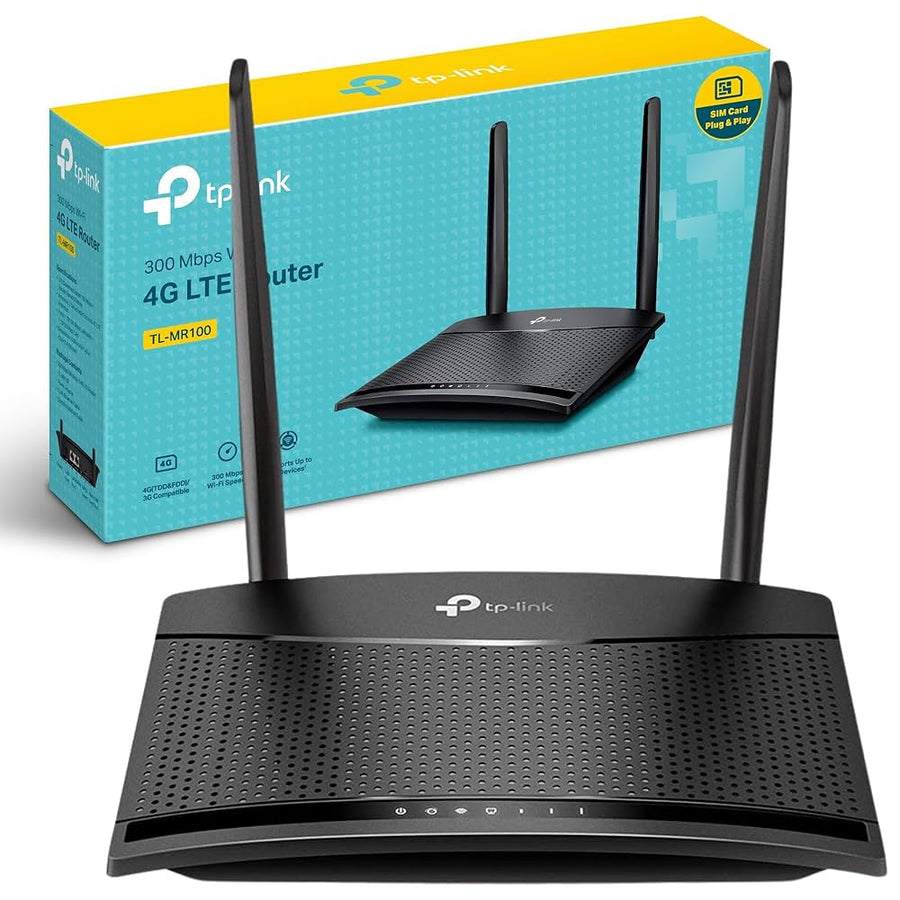 TP-LINK TL-MR100 300 MBPS Wi-Fi 4G LTE ROUTER