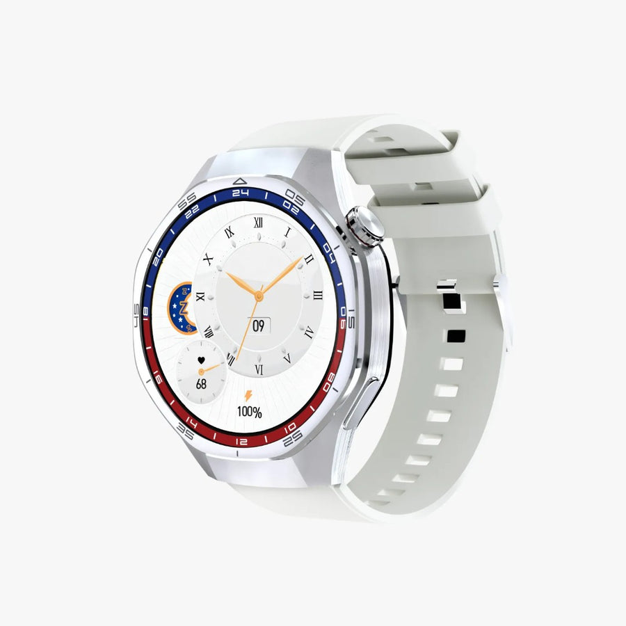 GREEN LION TECH MASTER SMART WATCH - SILVER