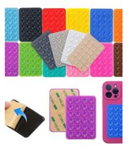 Silicone Suction Phone Case Mounts 2 sides