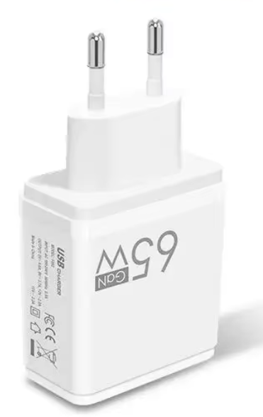 QC5.0 PD33W Type C Wall Fast Charging Adapter 65W Phone Charger EU Plug Fast Charging Tablet Laptop QC PD Charger
