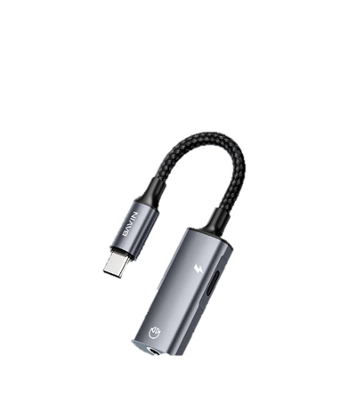 BAVIN H-C-AUX51 USB-C Audio amp; Charger Adapter Splitter