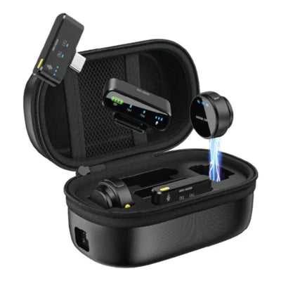 GREEN LION GM-85X 3 IN 1 WIRELESS MICROPHONE - BLACK