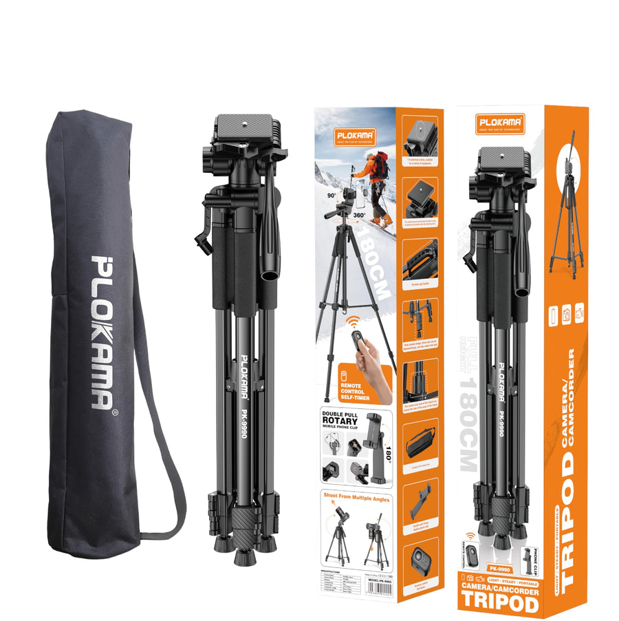 Plokama Camera Camcorder Tripod (210cm) Pk-9999