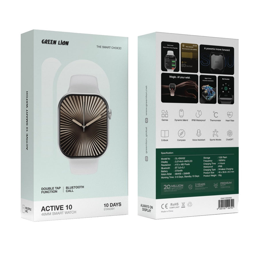 Green Lion Active 10 46MM Smart