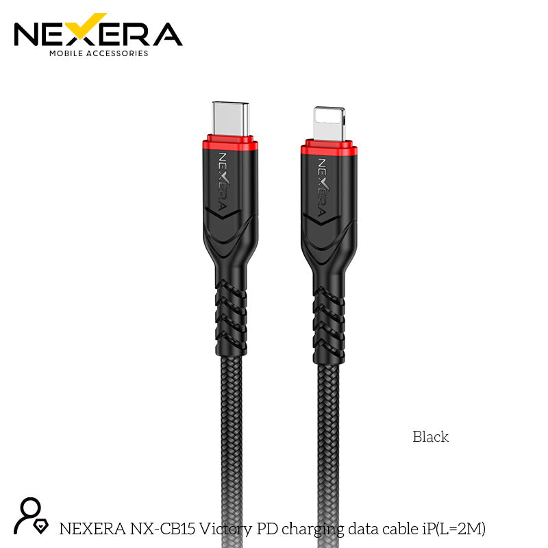 NEXERA X59 Victory PD charging data cable iP(L=2M)