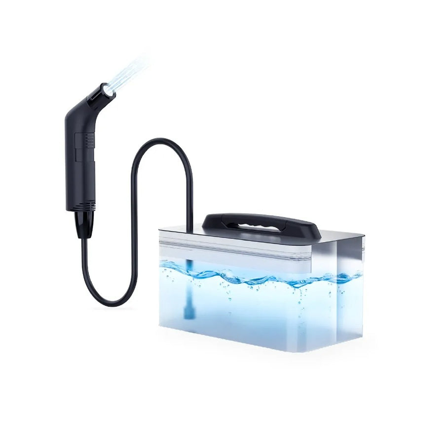 GREEN LION PORTABLE TRAVEL BIDET - BLACK
