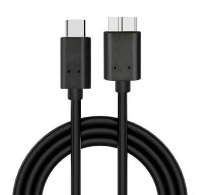30cm USB-C to USB 3.0 Micro B Cable, Fast Charging and Sync Data Transfer Cord For Western Seagate Toshiba Huawei Samsung