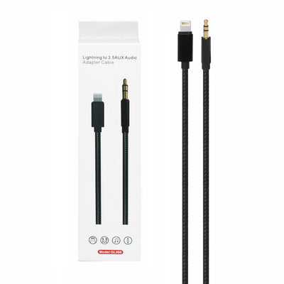 AUX TO Lightning Converter Model GL060 - Black