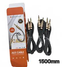 AUX CABLE 3.5MM STANDARD PLUG FULLY COMPATIBLE