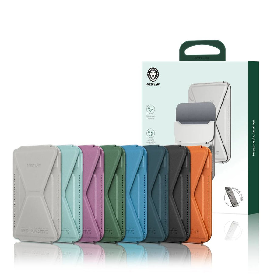 GREEN LION MAGNETIC WALLET - TITANIUM BLUE