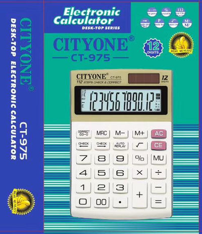 City One Calculator CT-975