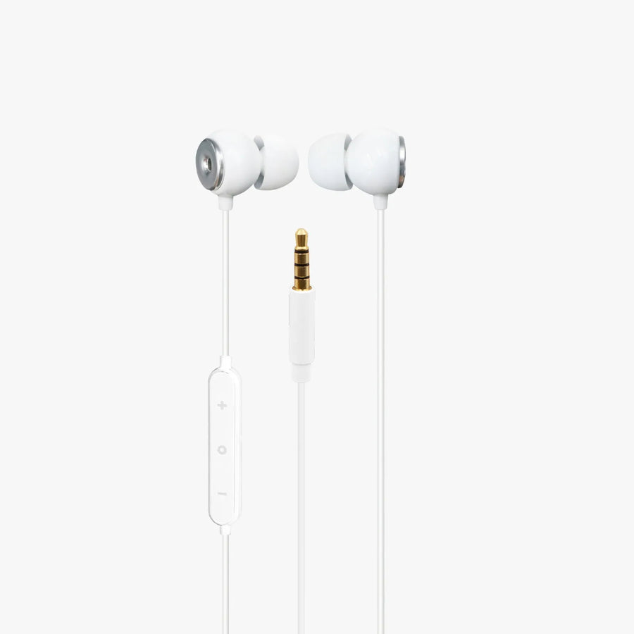 Green Lion Stereo X90 3.5 Mm Wired Earphone - Black/ White