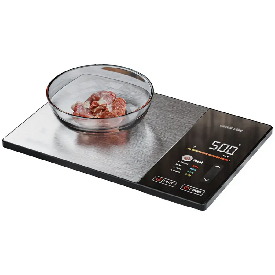 Green Lion Smart Food Scale with Advanced TFT Display - Black