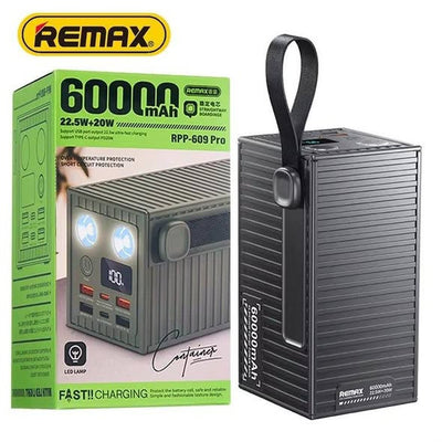 REMAX - RPP-609 PRO 60000mAh Container Series PD+QC Fast Charging Power Bank ( 20W+22.5W ) - Green