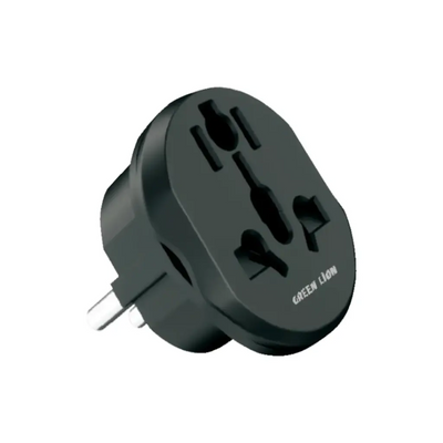 GREEN LION UNIVERSAL CONVERTION EU PLUG 2 - BLACK