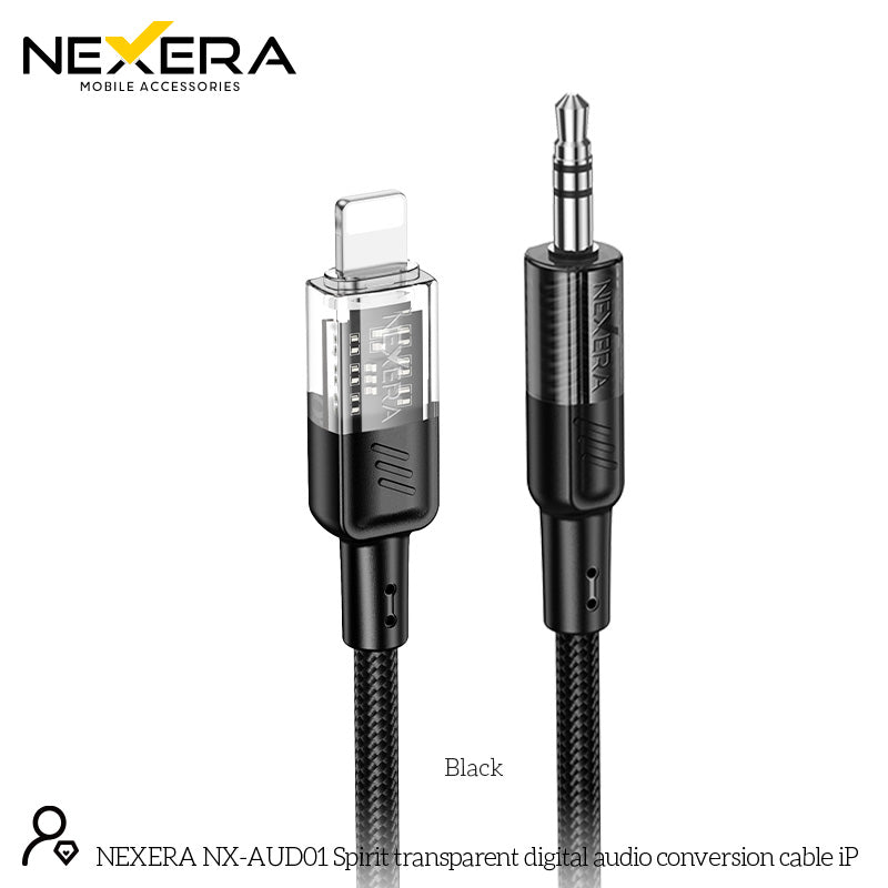 NEXERA UPA27 Spirit transparent digital audio conversion cable iP