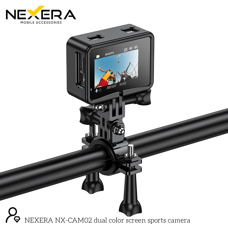 NEXERA DV101 dual color screen sports camera
