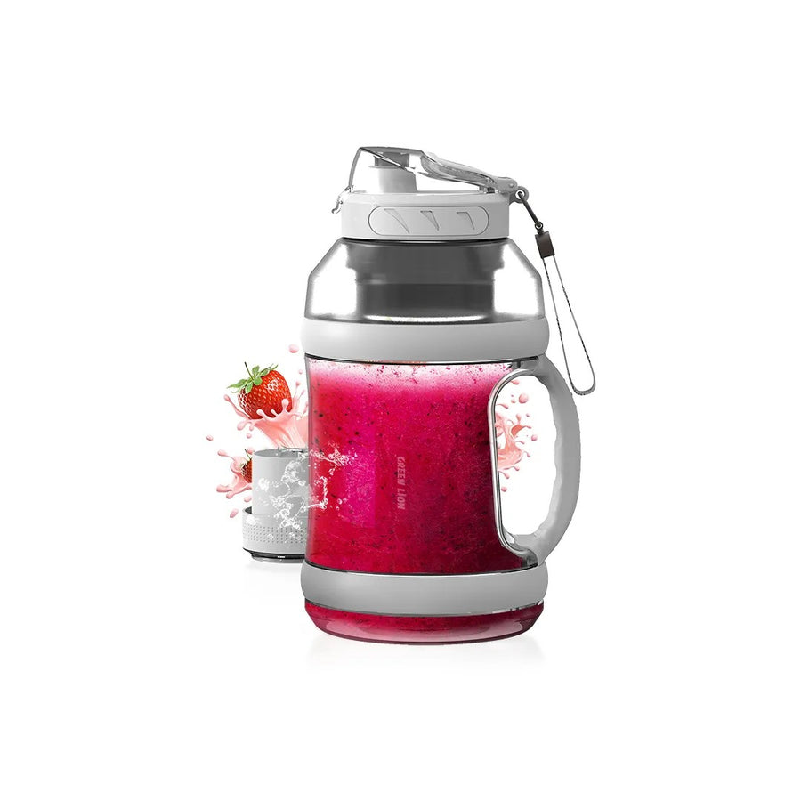 GREEN LION MEGA PRO PORTABLE BLENDER - WHITE