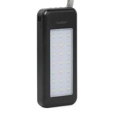 Earldom PB48 Power Bank Adapter 10000mAh vs Emergency Lamp
