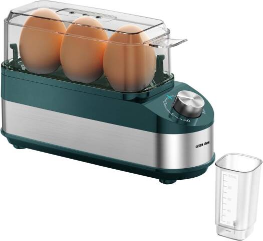 GREEN LION TRIO EGG COOKER - GREEN