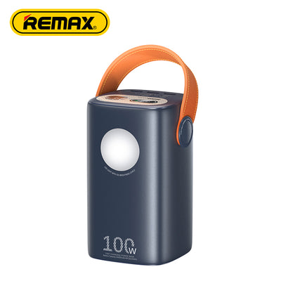 REMAX Gutitan Series 100W+22.5W PD+QC Outdoor Power Bank with Light 60000mAh