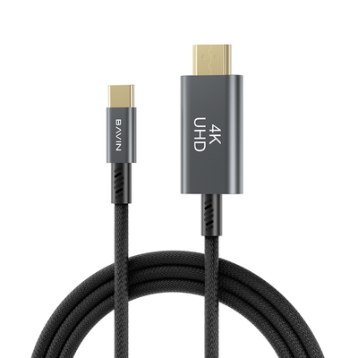 BAVIN U-HD-26 4K USB-C to HDMI High-Speed Adapter Cable Plug amp;amp; Play Converter 1.8M