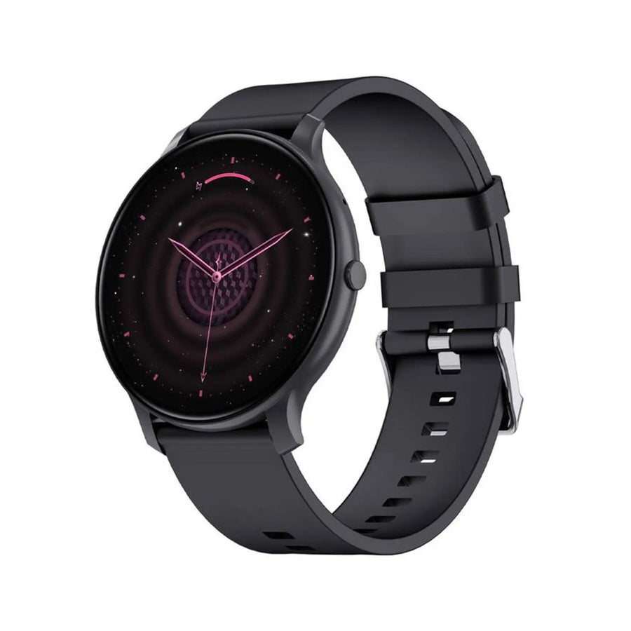 GREEN LION GT-FIT SMART WATCH - BLACK/ silver