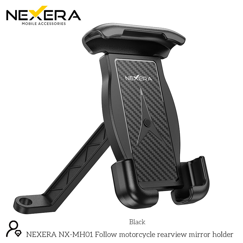 NEXERA NX-MH01 Follow motorcycle rearview mirror holder