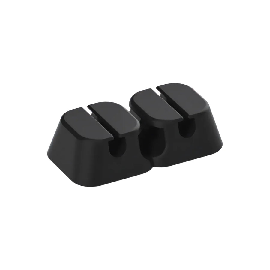 GREEN LION - 2 IN 1 CABLE ORGANIZER - BLACK