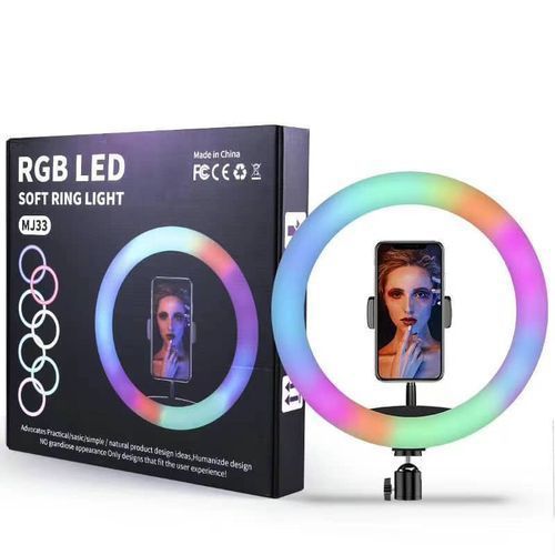 10&rdquo; RGB LED Soft Ring Light MJ26