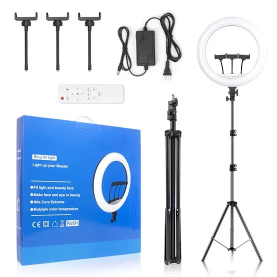 LJJ-45 Ring light size 18 inch With Stand