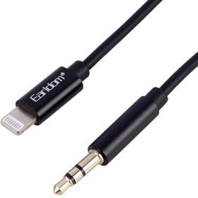 Earldom ET-AL01 Audio Cable 3.5mm, Lightning 8-pin, 1m, TPE (black)