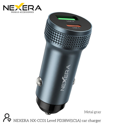 NEXERA Z49B Level PD38W(1C1A) car charger