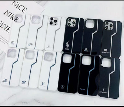 GLIDECASE WITH ICONIC BRANDS &amp;amp; SHARP LINE DESIGN FOR iPhone Series