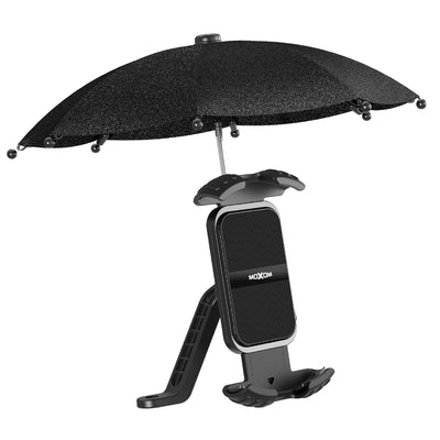Moxom Motorcycle Phone Holder With Small Umbrella
