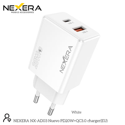 Nexera N69 Nuevo PD20W+QC3.0 charger(EU)