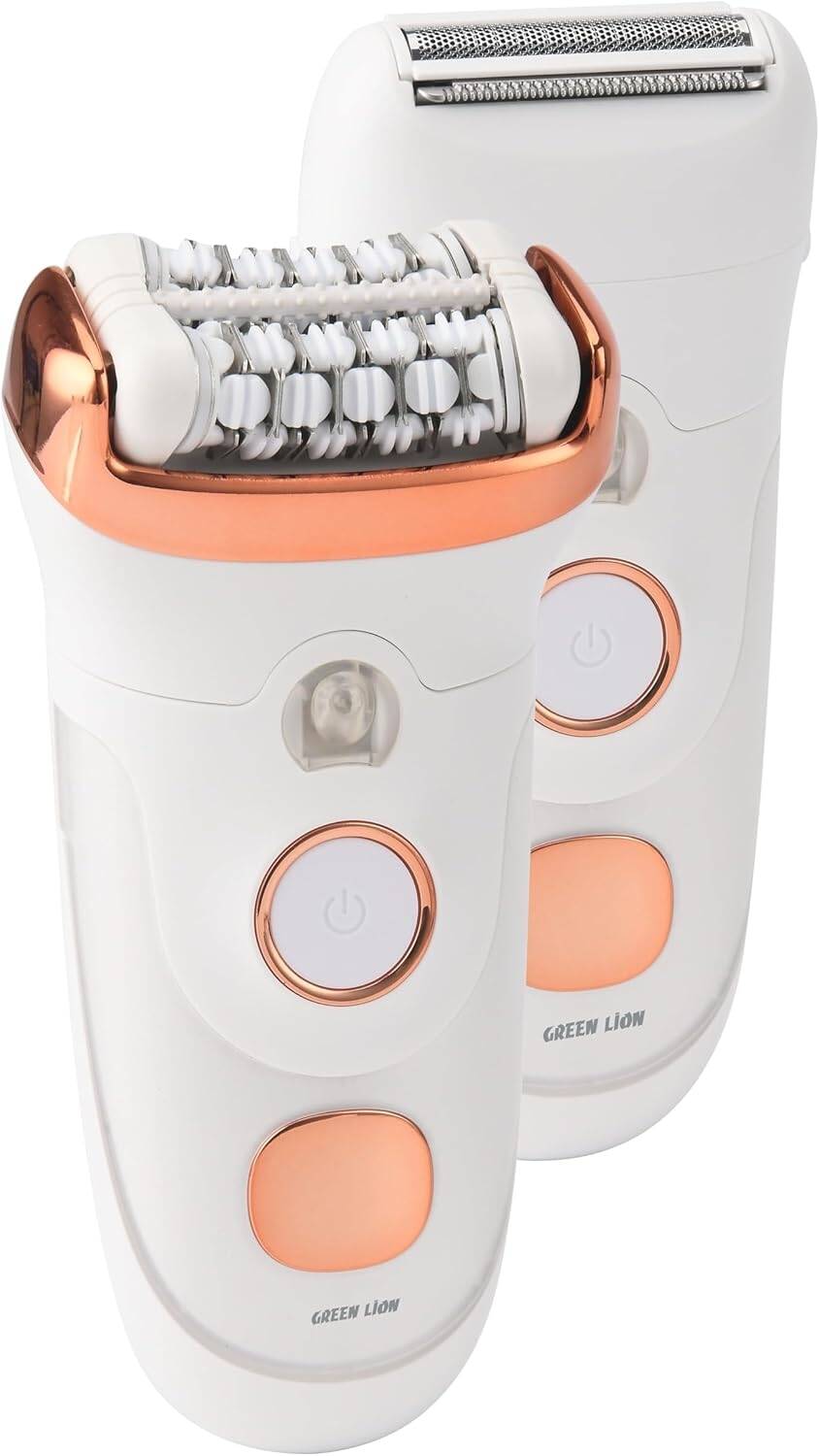 Green Lion 2 in 1 Epilator - Shave, Trim, Epilate &ndash; White
