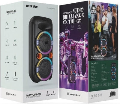 Green Lion PartyLife 300 Bluetooth Speaker GNPALFE300BK