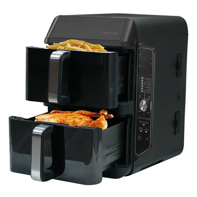 Green Lion Double Decker Pro Digital Air Fryer - Black