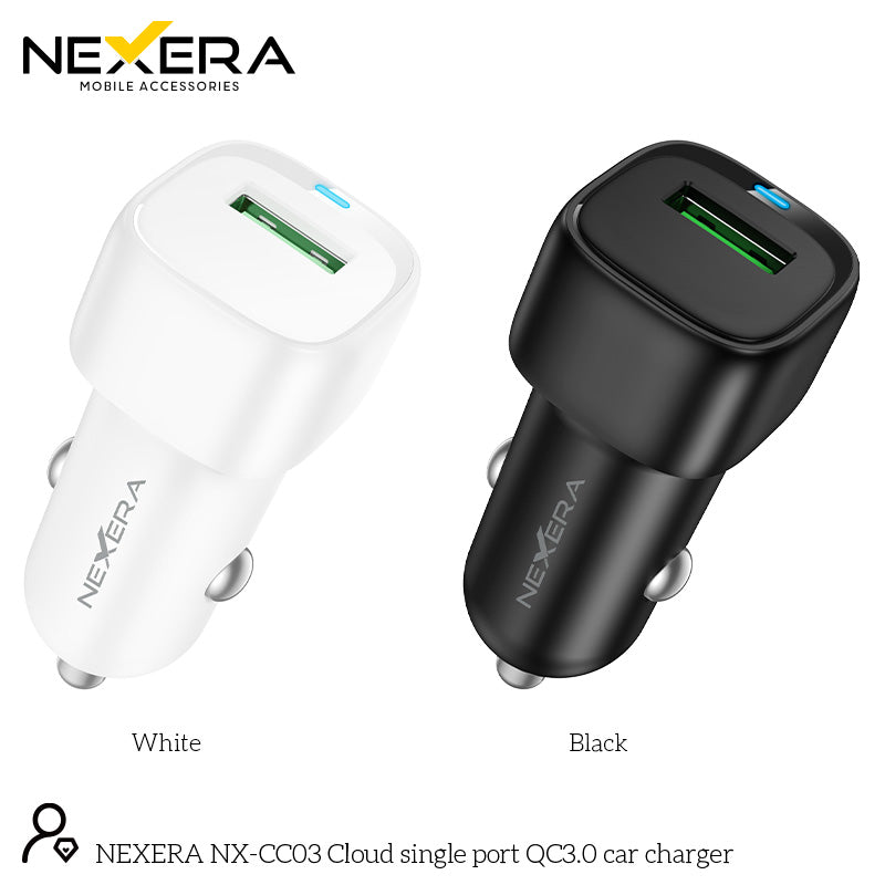 NEXERA BZ34 Cloud single port QC3.0 car charger