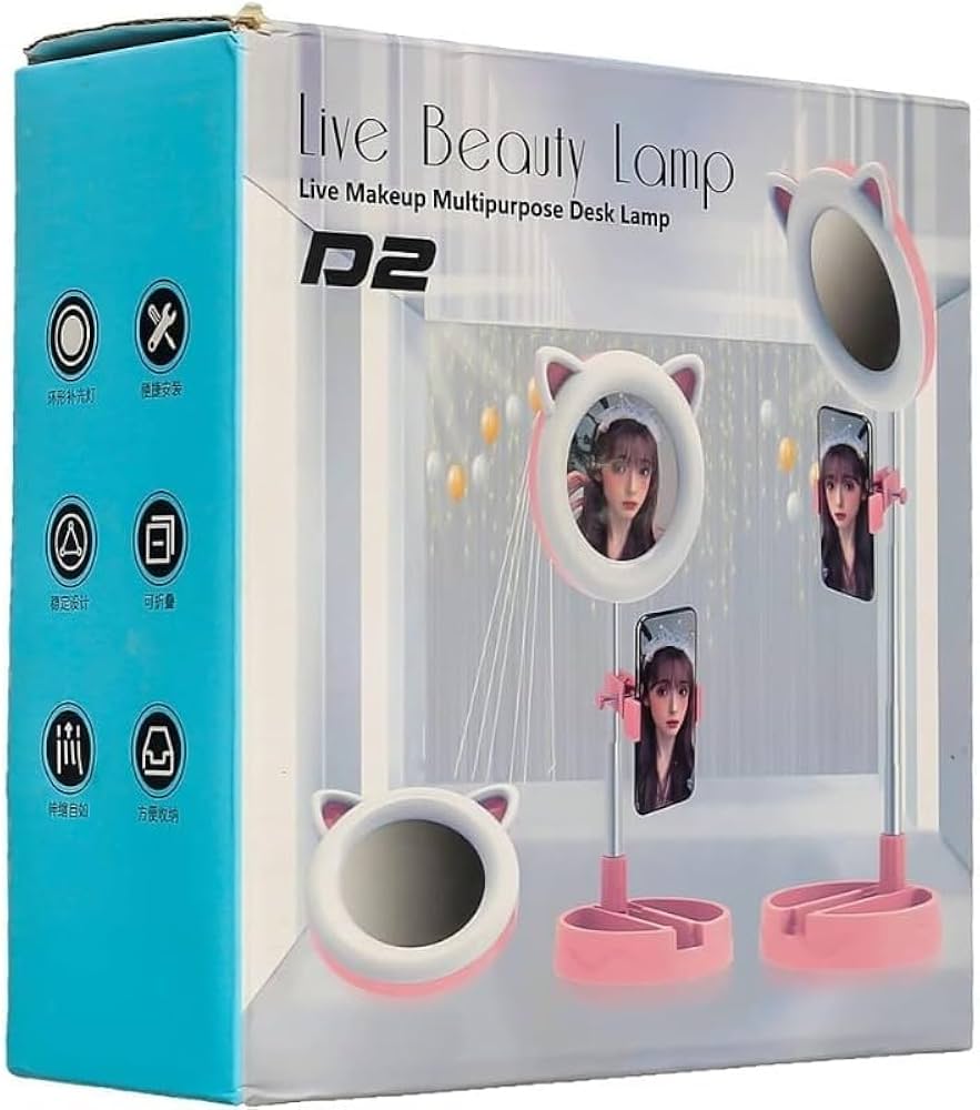Live Beauty Lamp Live Makeup Multipurpose Desk Lamp D2