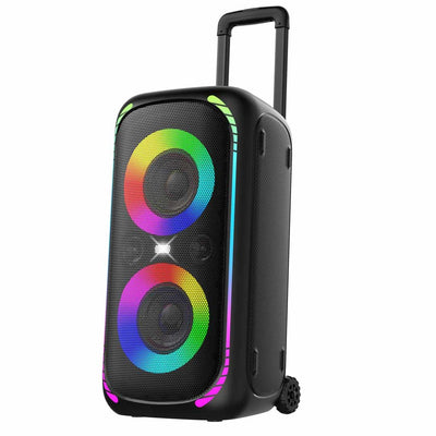 Porodo Soundtec Bash X Party Speaker with Trolly PD-BASHX-BK