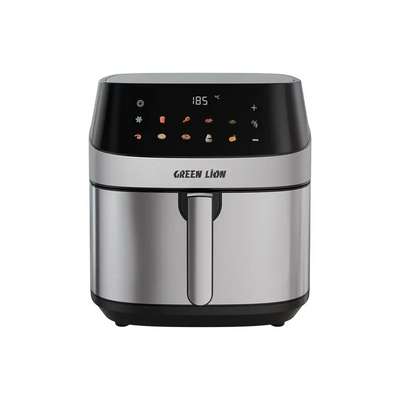 Green Lion Deluxe Air Fryer LED Touch Screen 8L -Black