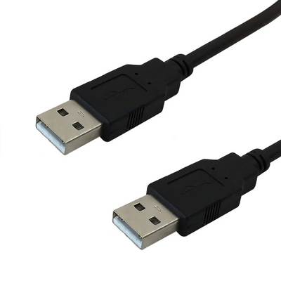USB 2.0 A Male to A Male Hi-Speed Cable - 3M - Black
